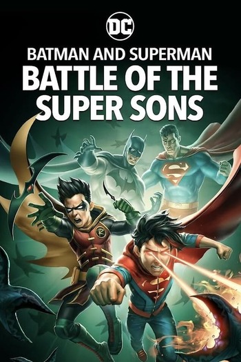 Batman and Superman Battle of the Super Sons english audio download 480p 720p 1080p